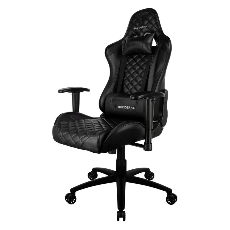 Cadeira Gamer Profissional TGC12 Preta - ThunderX3