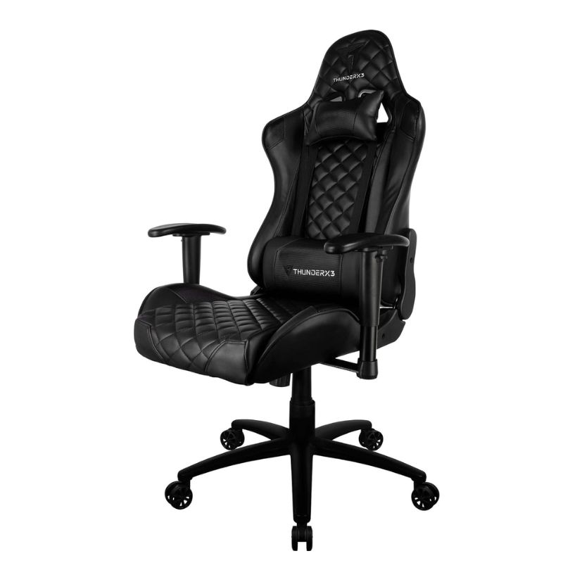 Cadeira Gamer Profissional TGC12 Preta - ThunderX3