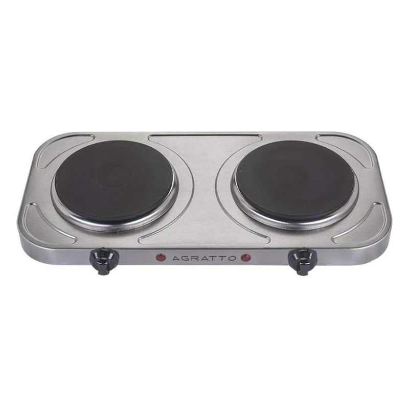 Fogão Cooktop Elétrico Fm Aço Inoxidável 220v - Agratto