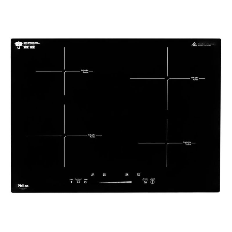  Cooktop de Indução 4 queimadores - Philco